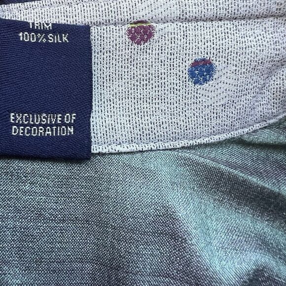 Robert Graham Blue & Black Check Button-Down Shirt Men’s 2XLB Flip Cuff Designer - Picture 7 of 16